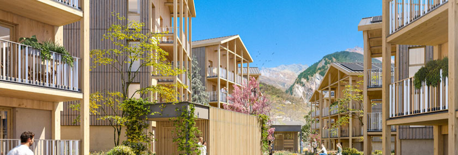 Appartement neuf T1, T2, T3, T4, T5 Pièce 29 à 93 m² à vendre à Bourg-Saint-Maurice (73700)
