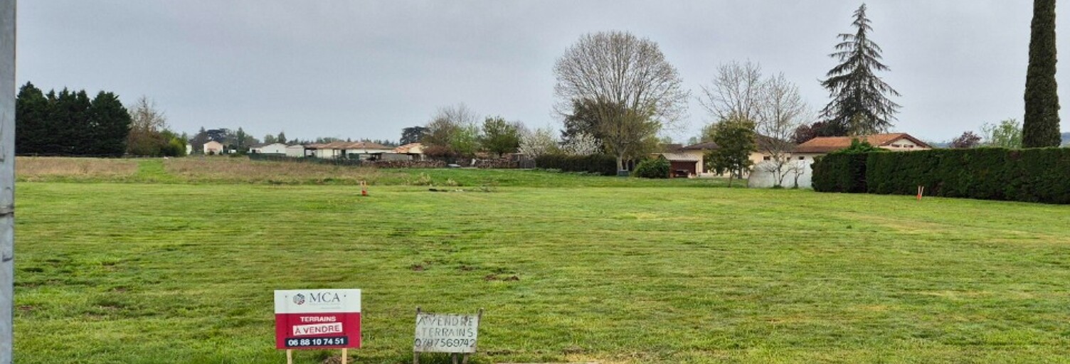 Terrain  1263 m² à vendre à Le Temple-sur-Lot (47110)