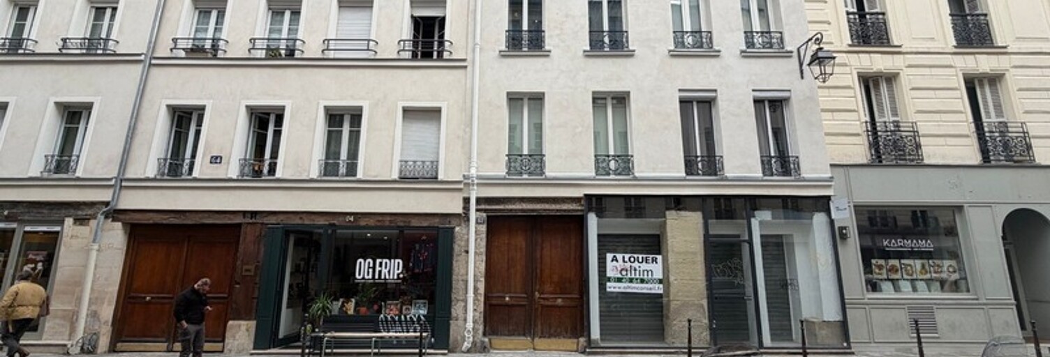 Commerce 1 Pièce 8 m² à vendre à Paris 3 (75003)