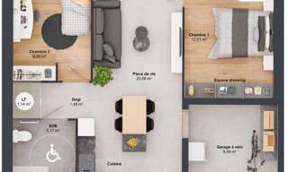 Maison 4 Pièces 52 m² à vendre à Saint-Symphorien (35630)