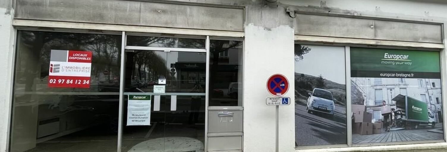 Commerce  159 m² à louer à Lorient (56100)