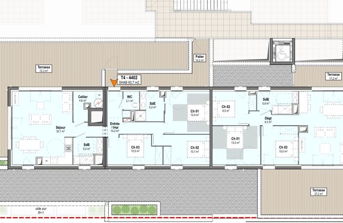 🏡Appartements neufs du T2 au T4 – Quartier de la Gare — photo 4