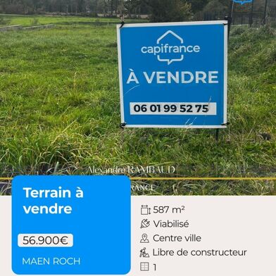 Terrain  56900 €