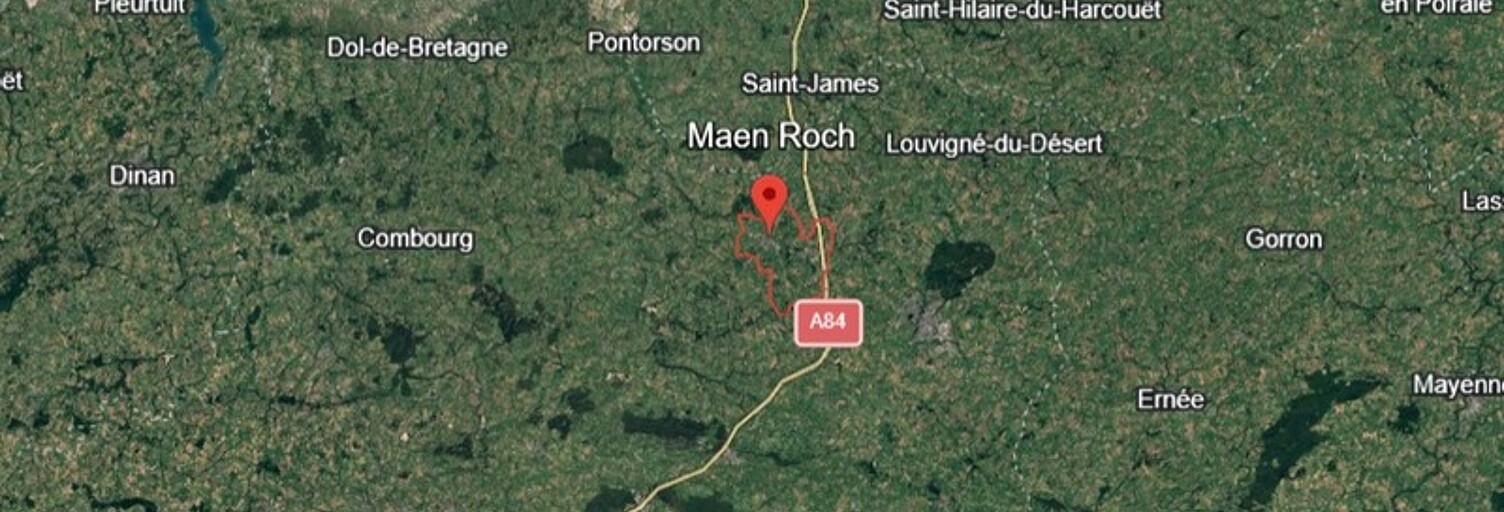 Terrain  430 m² à vendre à Maen-Roch (35460)