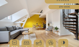 Appartement 4 Pièces 78 m² à vendre à Cucq (62780)