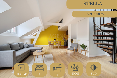 Appartement 4 pièces 270000 €