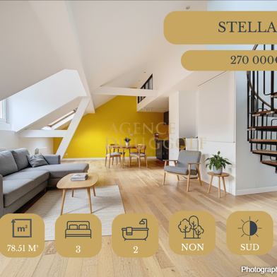 Appartement 4 pièces 270000 €