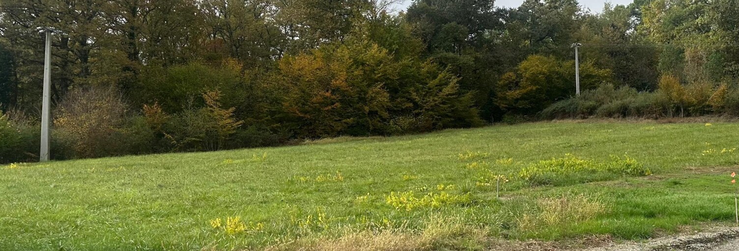 Terrain  1864 m² à vendre à Cleyrac (33540)