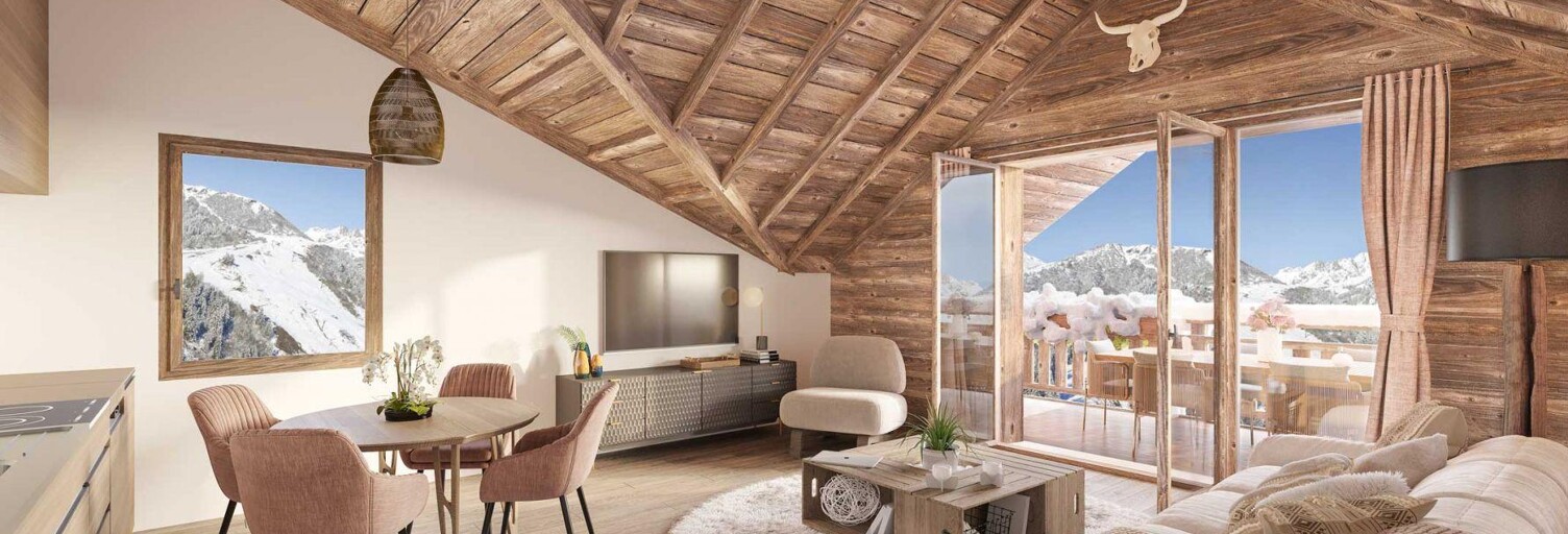 Appartement 1 Pièce 33 m² à vendre à Huez (38750)