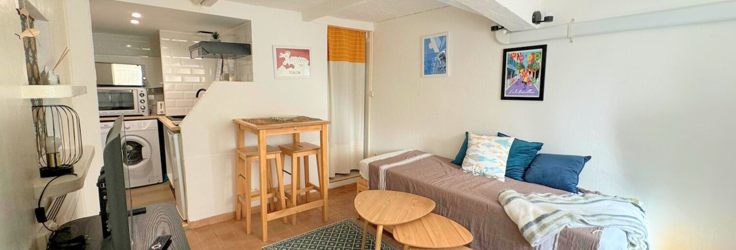 Appartement 1 Pièce 17 m² à vendre à Toulon (83000)