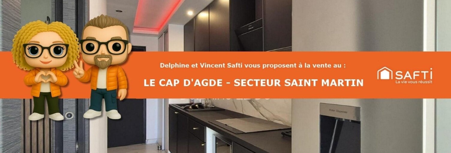 Appartement 2 Pièces 26 m² à vendre à Agde (34300)