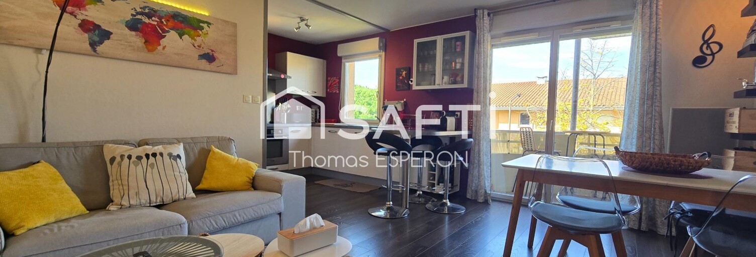 Appartement 2 Pièces 46 m² à vendre à Toulouse (31200)