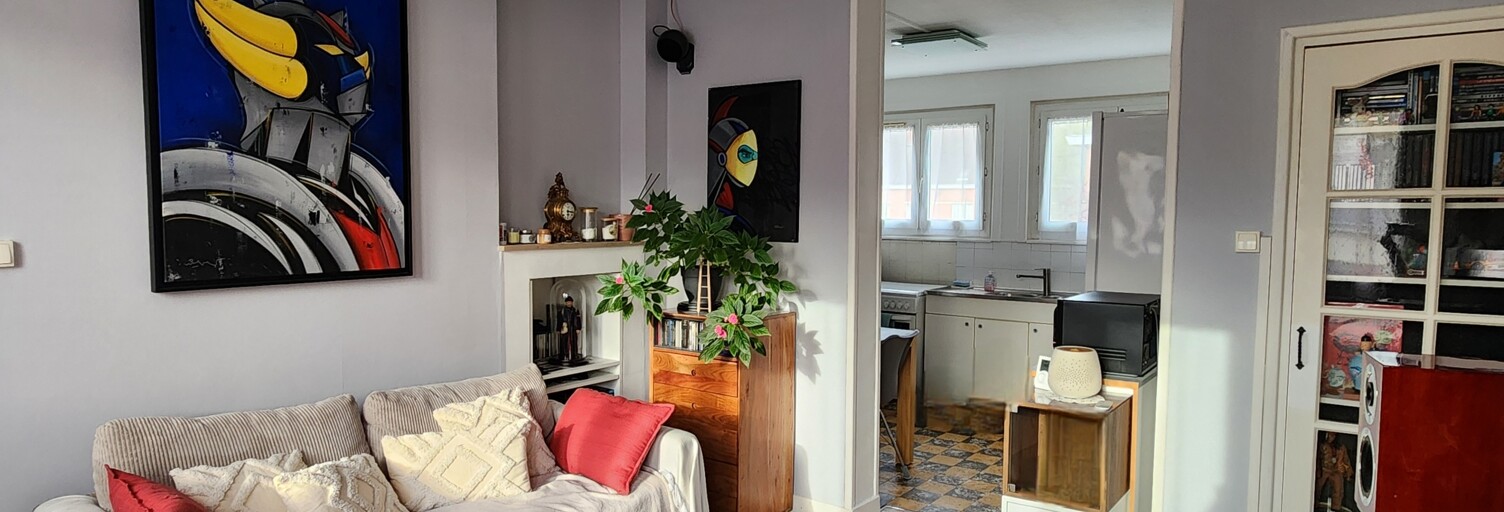 Appartement 3 Pièces 59 m² à vendre à Roubaix (59100)