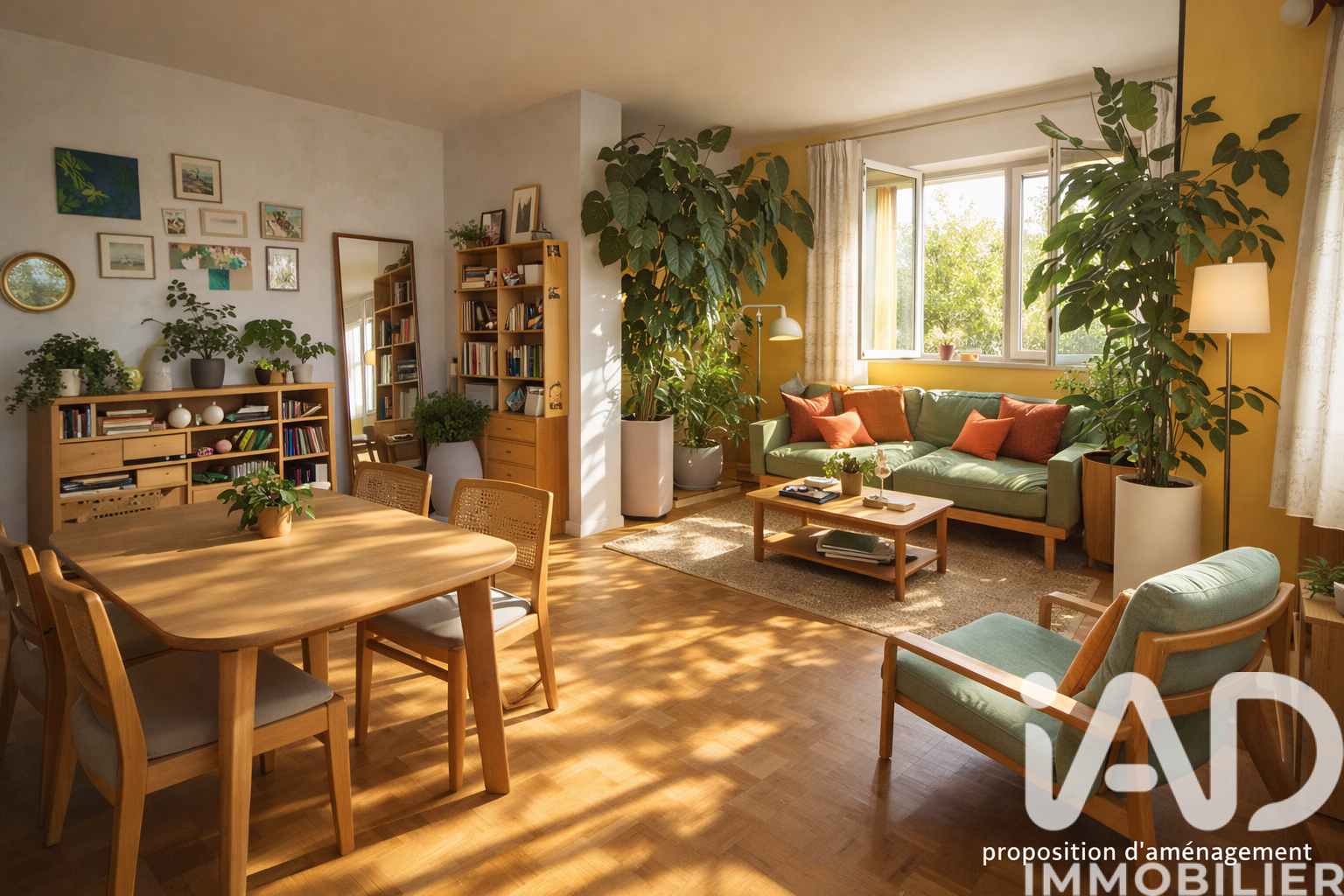 Antony - 64m² - 3p. - 2ch.