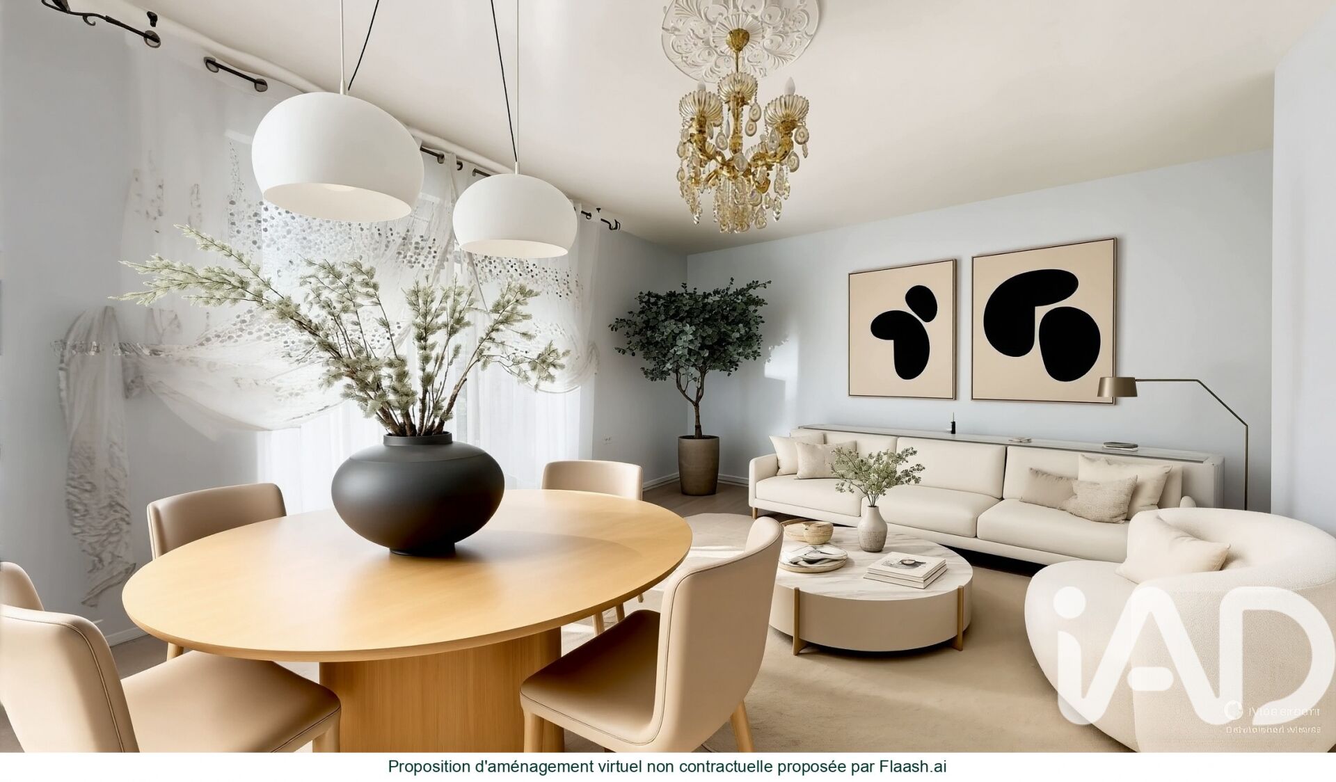 Trappes - 74m² - 4p. - 3ch.