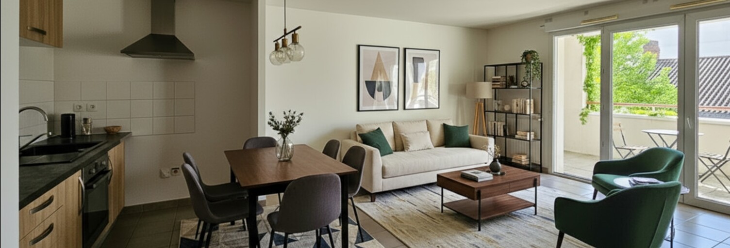 Appartement 3 Pièces 66 m² à vendre à Saint-Herblain (44800)