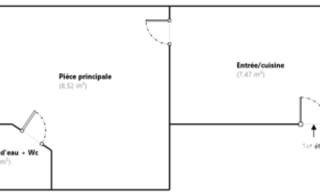 Appartement 1 Pièce 18 m² à vendre à Paris 17 (75017)