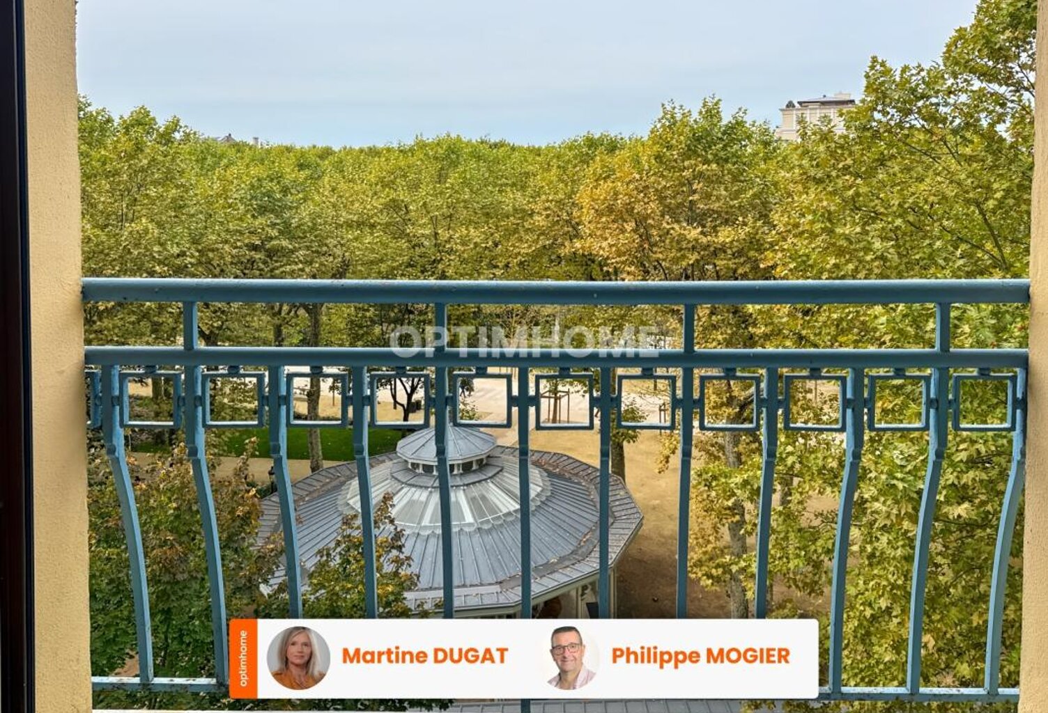 Vichy 03 – Le Carlton, Triangle d’Or, T2 donnant sur Parc des Sources — photo 1