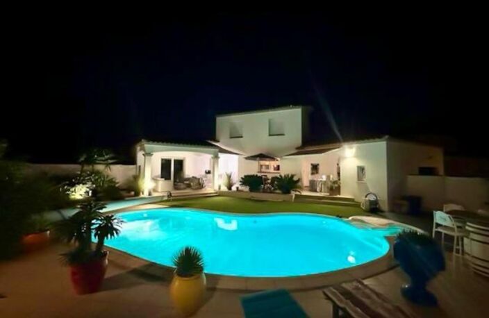 Maison contemporaine T4 de 123m2 avec piscine chauffée – quartier résidentiel calme à vendre SERIGNAN (34) — photo 2