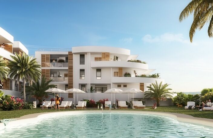 A VENDRE Appartement T2 en RDC à Sainte-Anne - Face Piscine — photo 3