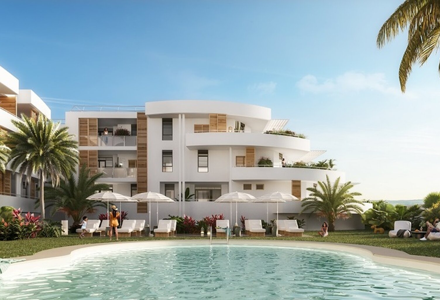 A VENDRE Appartement T2 en RDC à Sainte-Anne - Face Piscine — photo 1