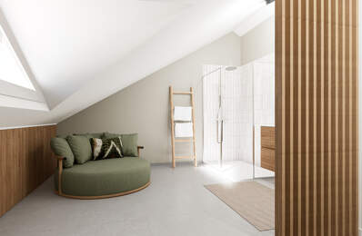 À vendre : Appartement T2 duplex en R+1 à Sainte Anne - RESIDENCE AVEC VUE MER — photo du bien