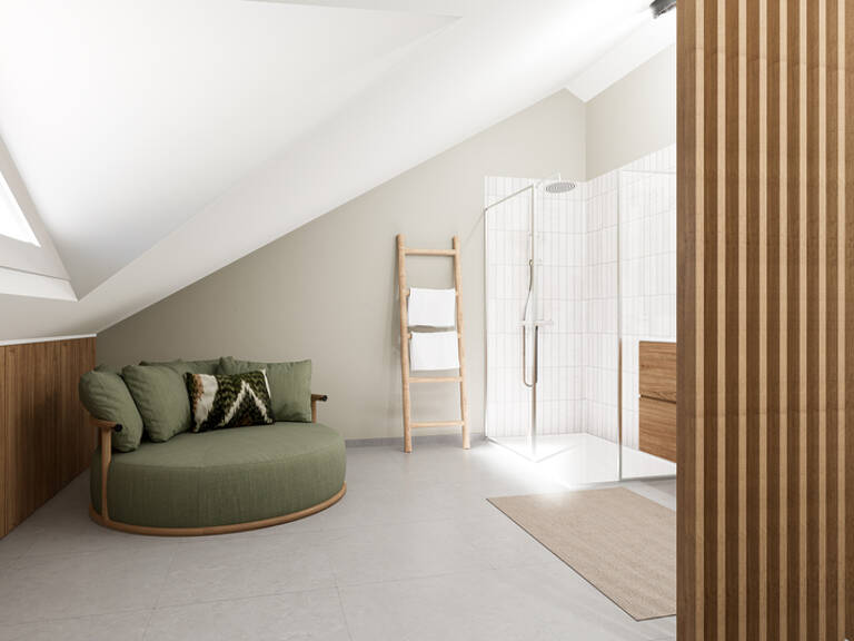 À vendre : Appartement T2 duplex en R+1 à Sainte Anne - RESIDENCE AVEC VUE MER — photo 1