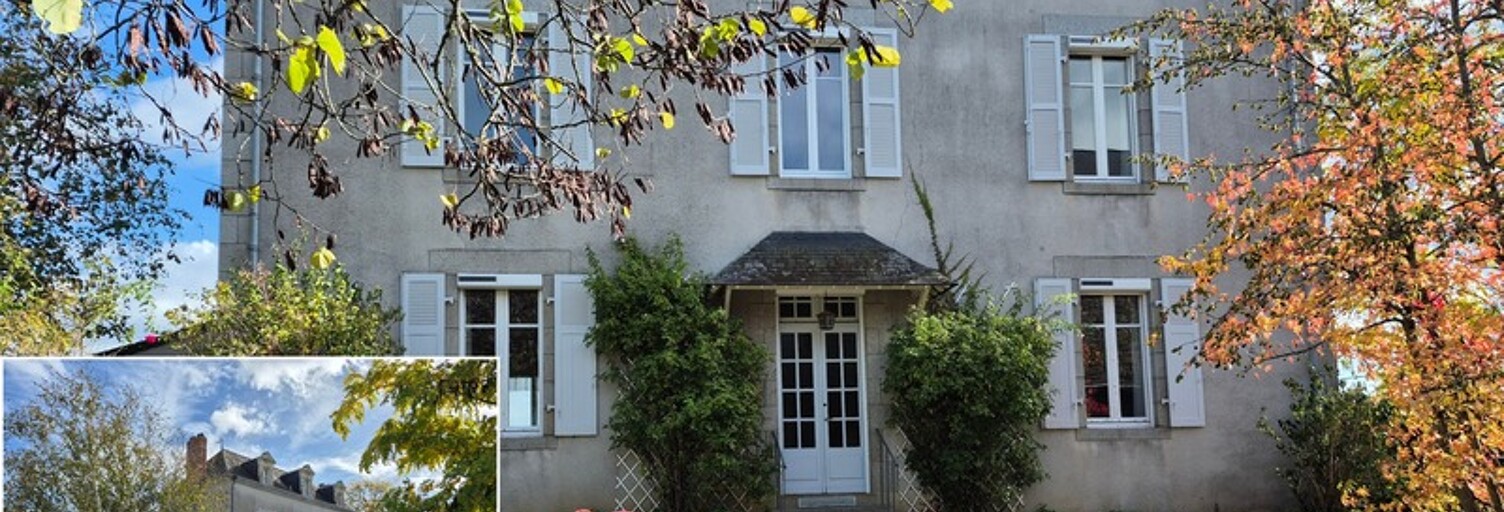 Maison 10 Pièces 197 m² à vendre à Saint-Jean-sur-Mayenne (53240)