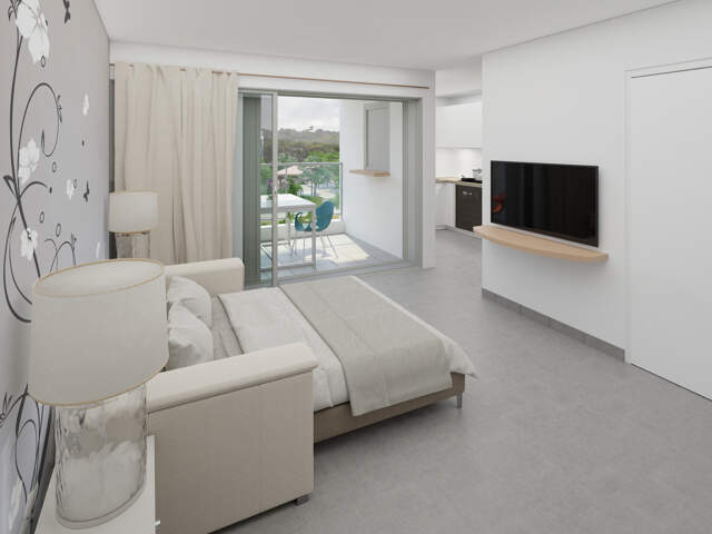 A VENDRE Studio face mer en R+2 à Moule — photo du bien
