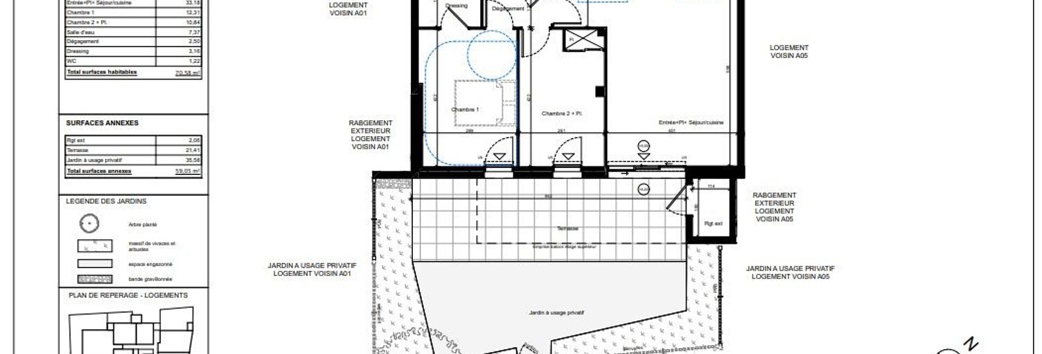 Appartement 3 Pièces 48 m² à vendre à Sarzeau (56370)
