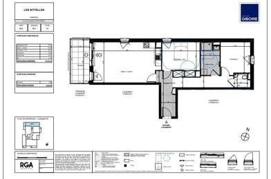 Appartement 3 pièces 414000 €