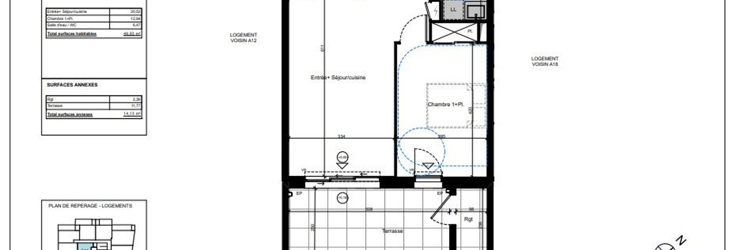 Appartement 2 Pièces 48 m² à vendre à Sarzeau (56370)