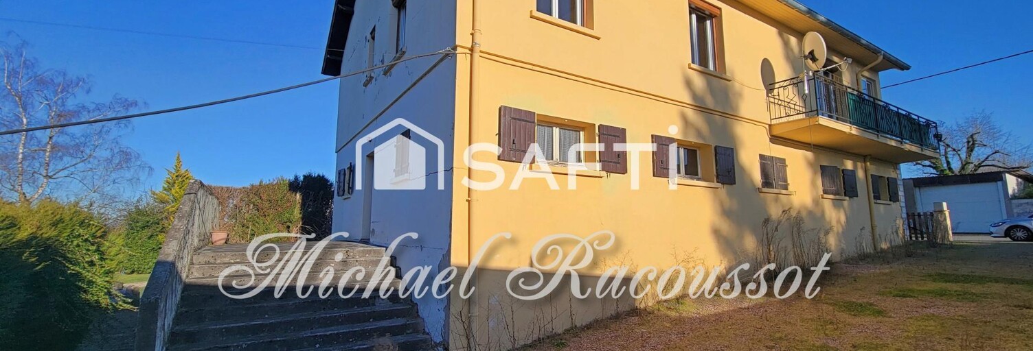 Maison 10 Pièces 196 m² à vendre à Saint-Vallier (71230)