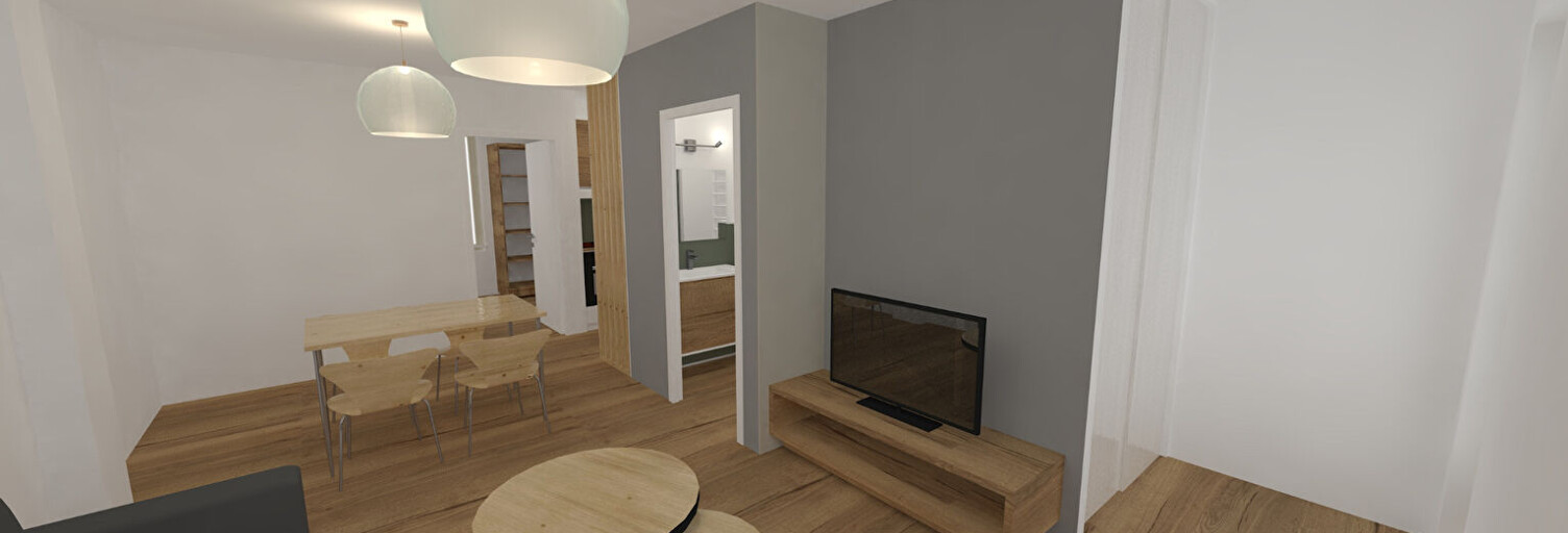 Appartement 2 Pièces 41 m² à louer à Roanne (42300)