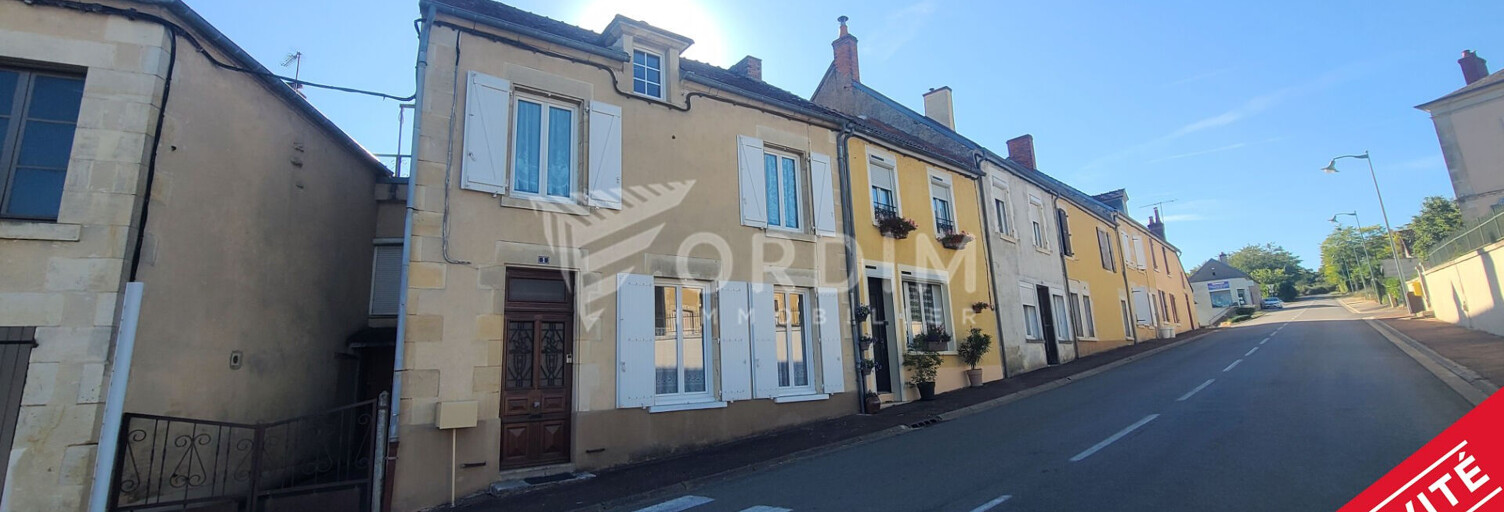 Maison 4 Pièces 68 m² à vendre à Cosne-Cours-sur-Loire (58200)
