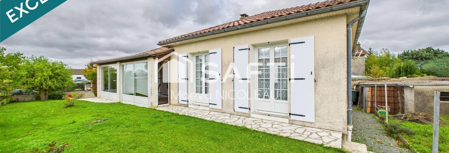 Maison 4 Pièces 110 m² à vendre à Mauzé-sur-le-Mignon (79210)