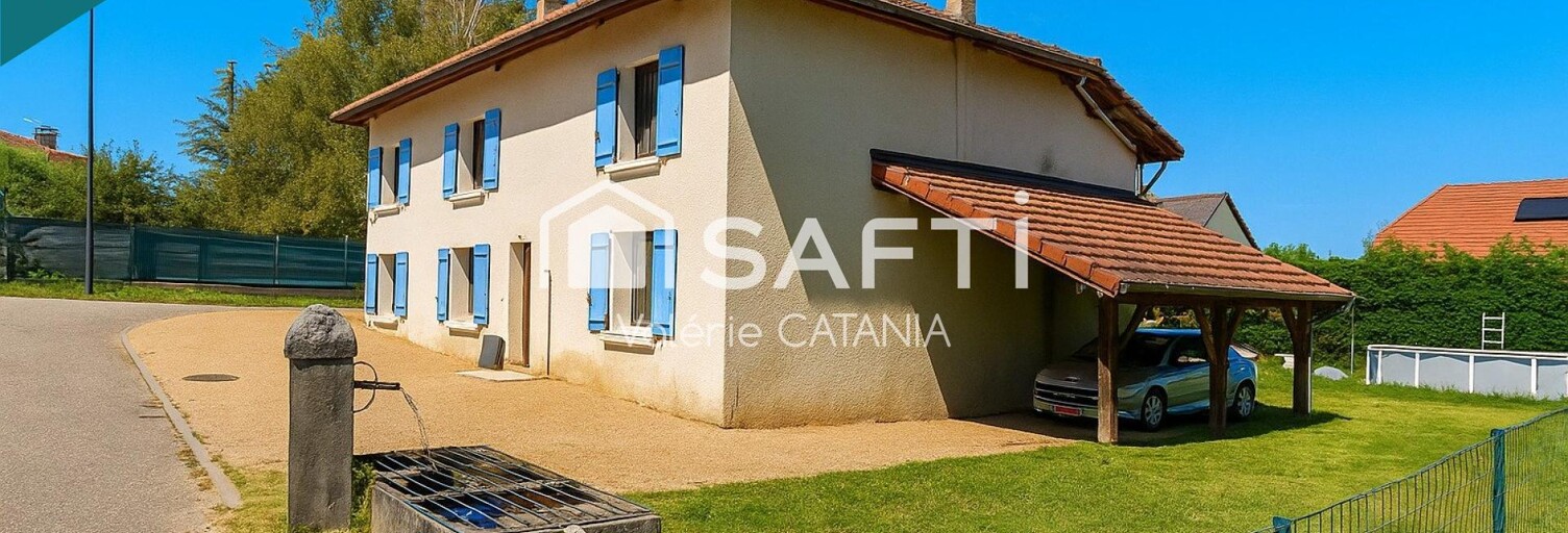 Maison 7 Pièces 161 m² à vendre à Velanne (38620)