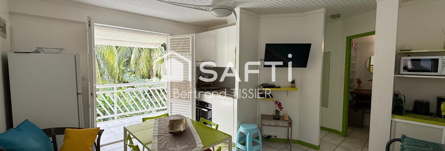 Appartement 2 Pièces 38 m² à vendre à Les Trois-Îlets (97229)