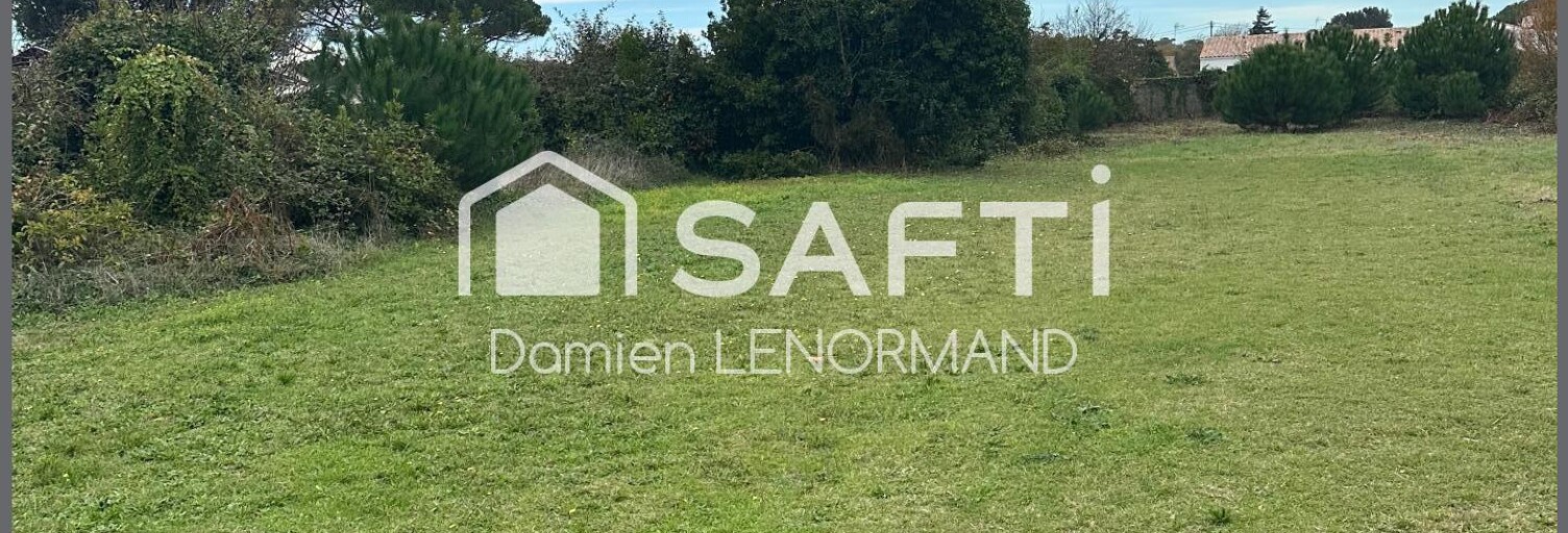 Terrain  825 m² à vendre à Saint-Pierre-d'Oléron (17310)
