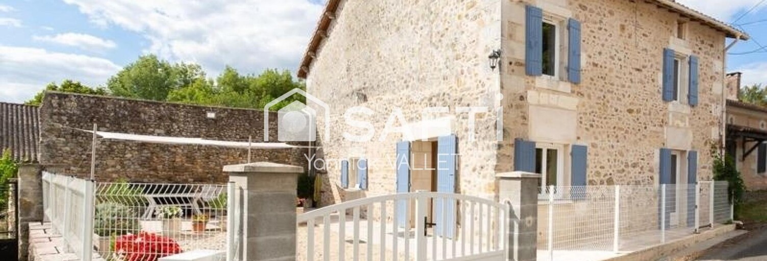 Maison 6 Pièces 162 m² à vendre à Parcoul-Chenaud (24410)