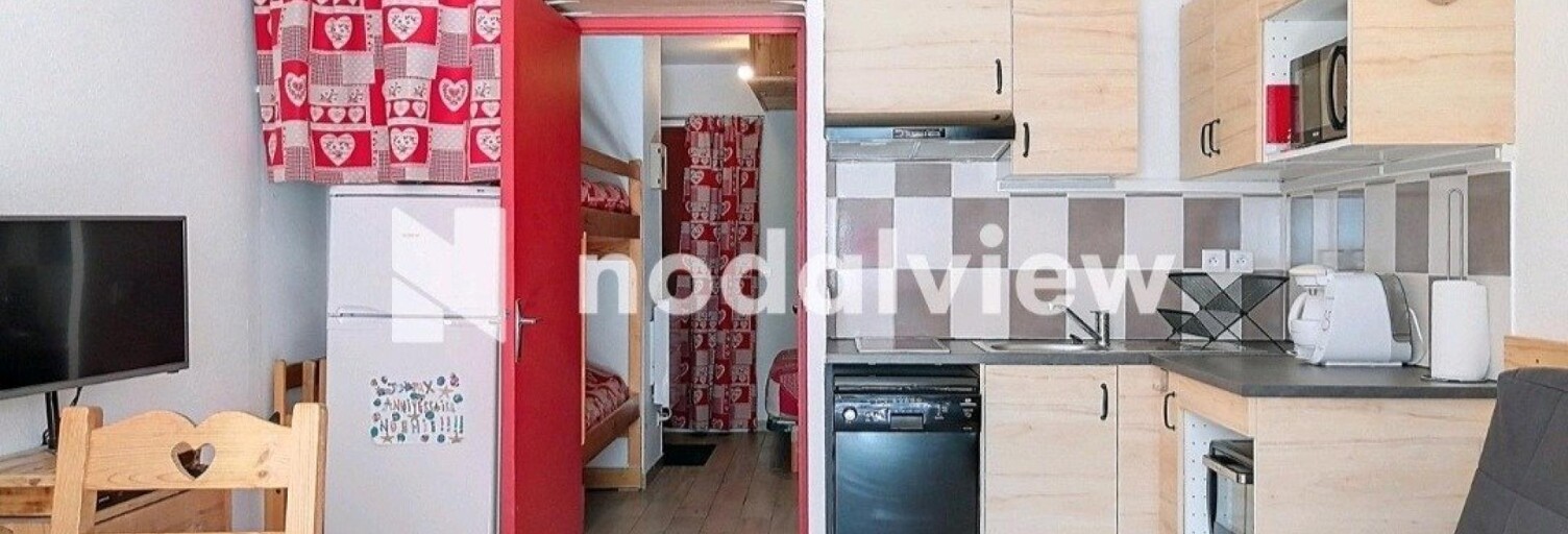 Appartement 1 Pièce 28 m² à vendre à Les Orres (05200)