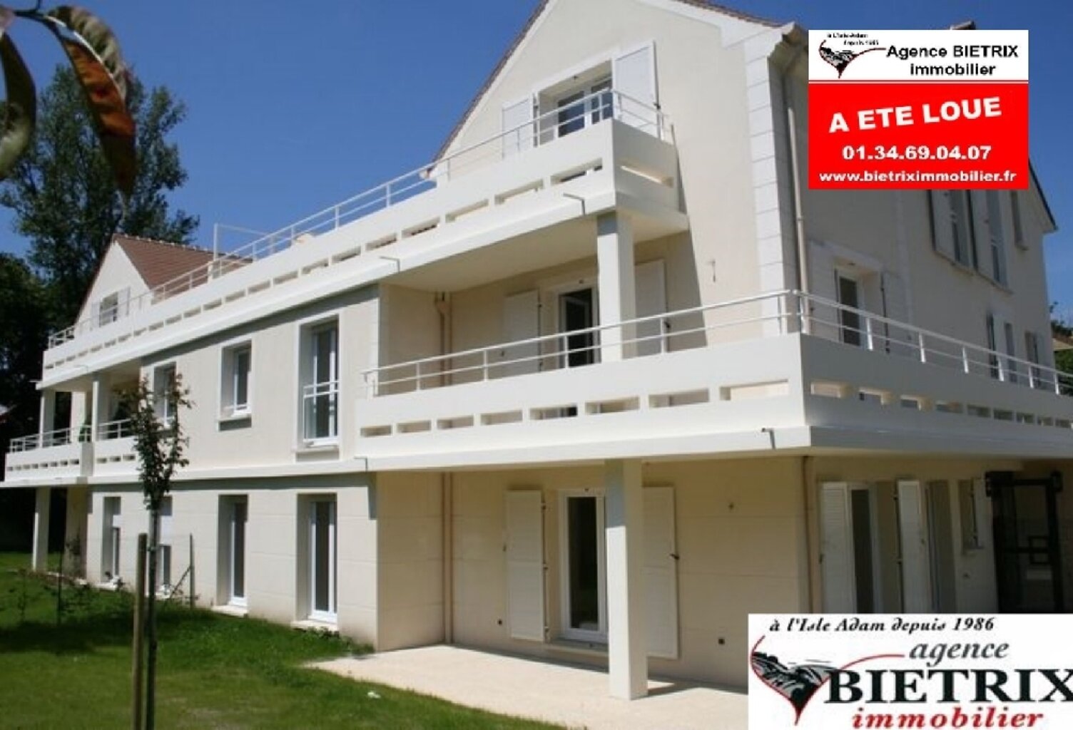 Location appartement 5 pièces 101 m² à L'Isle-Adam (95290) — photo 1