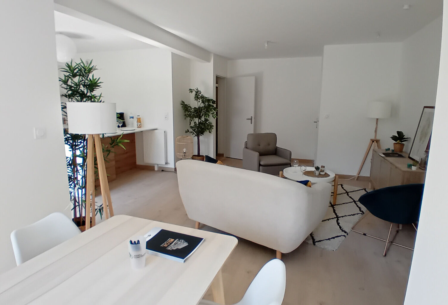 Rennes St Jacques Dans immeuble neuf spacieux Type 3 de 70m2 avec balcon — photo 1