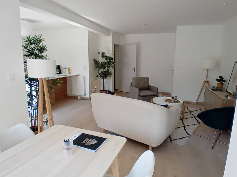 Rennes St Jacques Dans immeuble neuf spacieux Type 3 de 70m2 avec balcon — photo 1