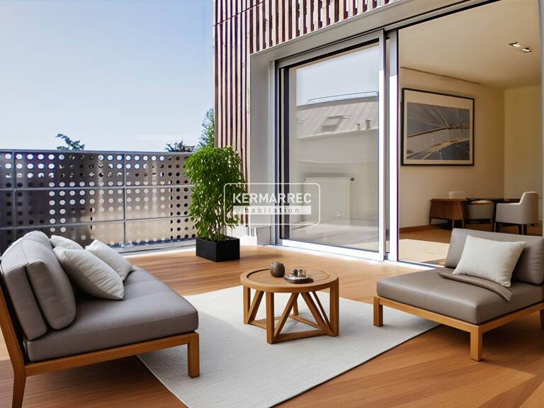 Rennes St Jacques dans immeuble neuf spacieux Type 3 de 74m² avec terrasse — photo 1