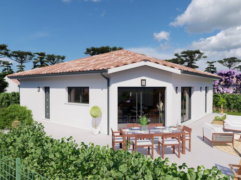 Maison neuve 100m², 3 chambres, à Léon — photo 1
