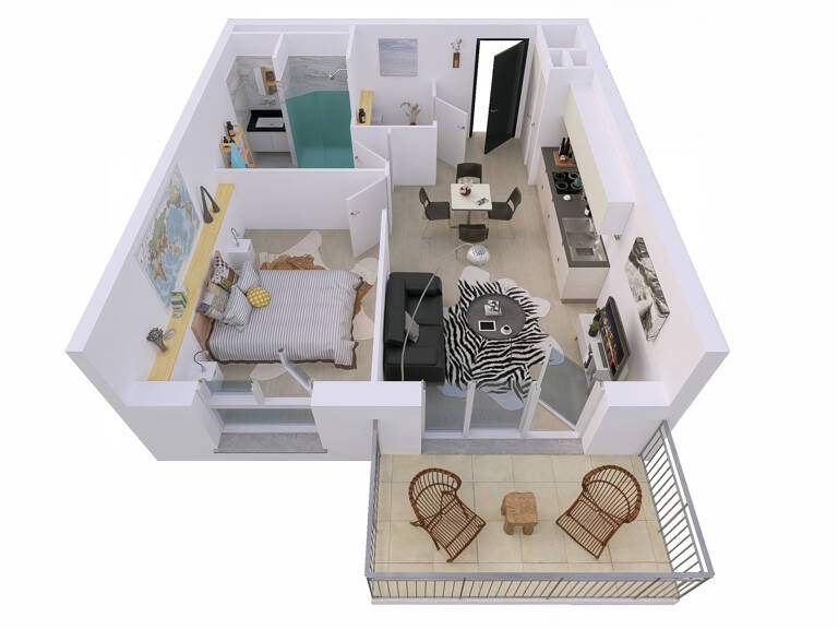 APPARTEMENT T2 NEUF — photo 1