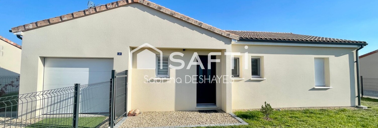 Maison 6 Pièces 82 m² à vendre à Loudun (86200)