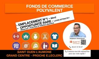 Commerce 3 Pièces 60 m² à vendre à Saint-Ouen-l'Aumône (95310)