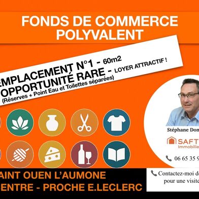 Commerce 3 pièces 45000 €